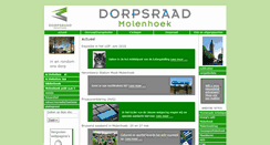 Desktop Screenshot of dorpsraadmolenhoek.nl